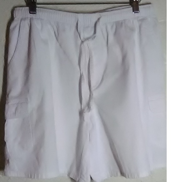 Genre Sport White Denim Shorts Size 14" - Picture 4 of 4